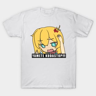 Akai Haato - Yamete kudastop T-Shirt